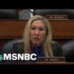 Marjorie Taylor Greene embarrasses herself with misinformed talking point