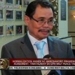 24 Oras: Normalization annex ng Bangsamoro Framework Agreement, tinatalakay sa GPH-MILF Peace Talks