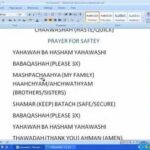 QUICK AND BASIC PRAYERS BAHA LASHAWAN QADASH