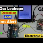 Arduino Gas leakage detection and sms alert using Gsm sim900A and smoke Gas sensor MQ2 Sensor Module