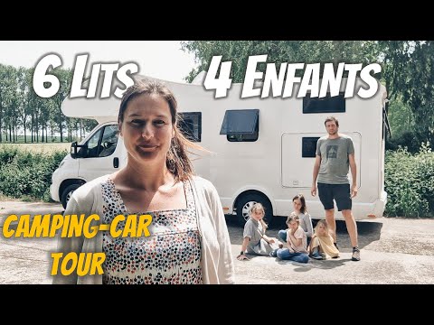 PRESENTATION de notre NOUVEAU CAMPING CAR familial  6 lits fixes  CAMPING CAR TOUR Rimor Seal 50
