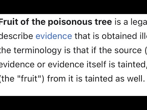 The TREE of KNOWLEDGE of GOOD and EVIL