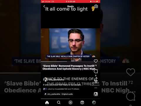 Slave Bible on display!!! Y trust a 501c3!!🤔🤔😤😡📖🤯📜