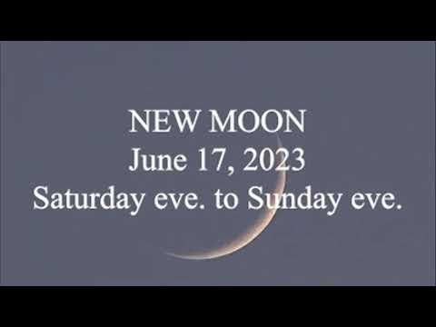 🎺NEW MOON 🌑 SABBATH ALERT 🚨