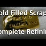 Gold Refining 740 Grams of Gold Filled Scrap