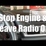 How To Turn Push Button Start Off Into ACC