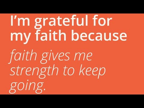 SO THANKFUL FOR HAVING THE GIFT OF FAITH!!!!