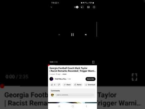 That's Right Esau Be Overt With It (Racist Georgia Coach Mark Taylor)[Their Judgment Will Soon Come]