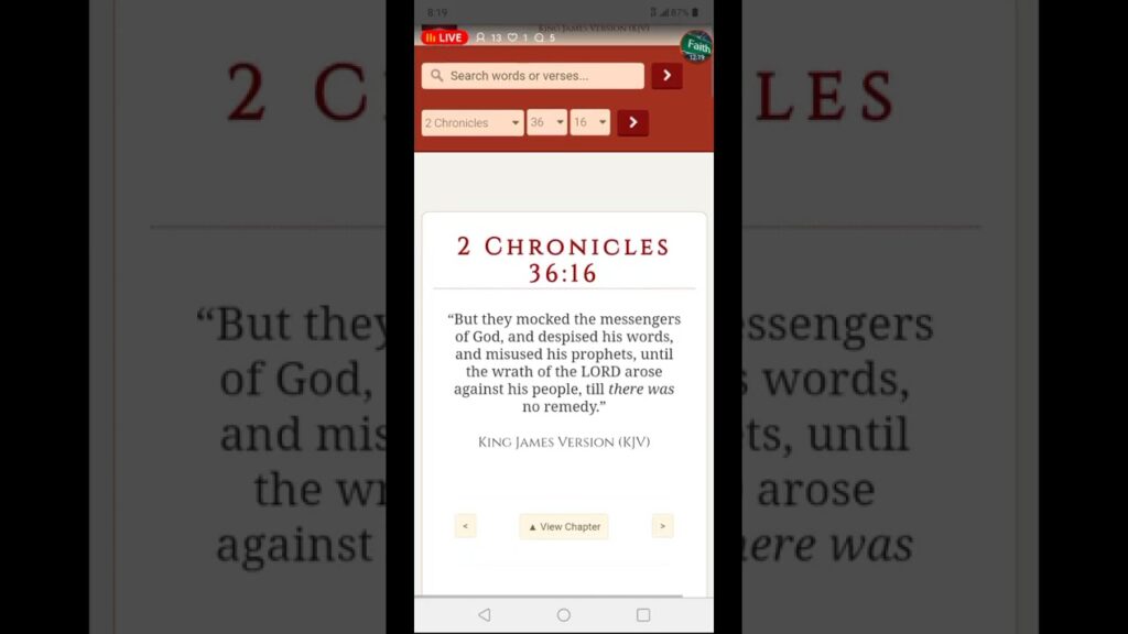 YOU MOCKED THE MESSENGER!!! 5/11/21