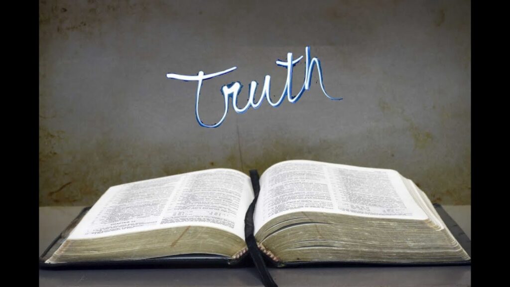 TRUTH WILL SET YOU FREE