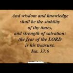 THIS WISDOM WILL KEEP US STABLE!!!!