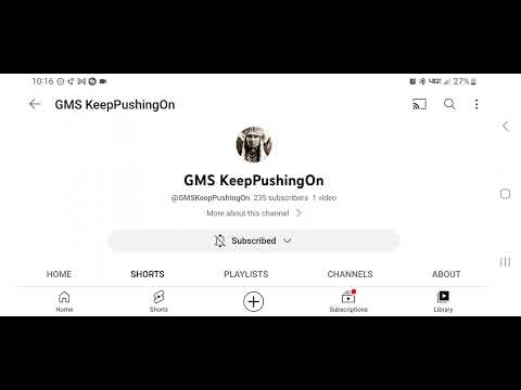 SUBSCRIBE TO GMS KeepPushingOn