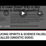 Beware Lest Any Man Beguile You…Gnosticism A Heresy Apostle Paul Warned About