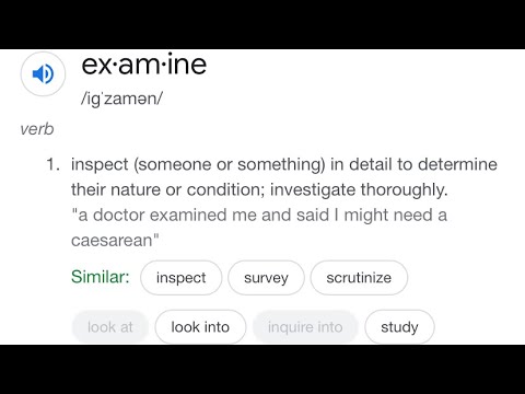 BEFORE JUDGEMENT EXAMINE THYSELF