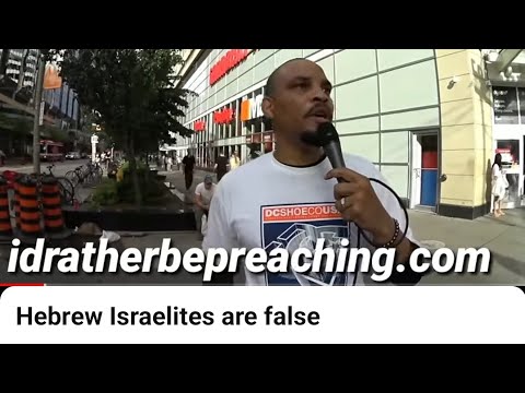 RE: Hebrew Israelites Are False