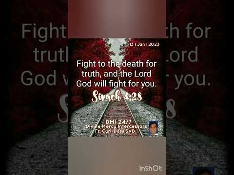 SIRACH 4:28