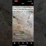 Proof of the Israelites RED SEA Crossing!!!🌊🌊💧🔥🔥🏝️👣👣🤯
