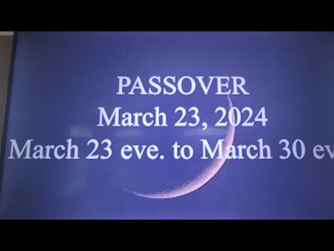 Passover March 23 @ eve to March 30 @eve