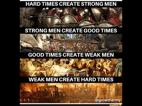 Hard Times Create Strong Men