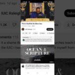 RE: There Shall Be No More Sea (IUIC's Latest Heresy)