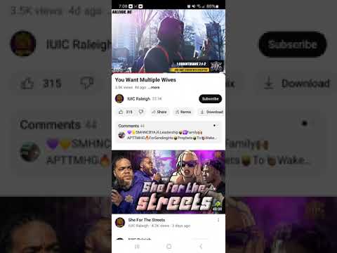 Having Multiple Wives Is Not Fornication – Stop The Madness & Confusion (Response To IUIC Releigh)