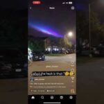 Rainbow 🌈 sky at night 🌌 wow!!!📰🗞️🚨