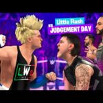 Little Flash vs Judgement Day in WWE 2k23 (K-City Invades WWE TV)