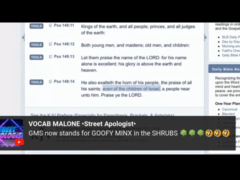 VOCAB MALONE: GMS= “GOOFY MINX IN THE SHRUBS”!!🌽🤔#huuurt #thru