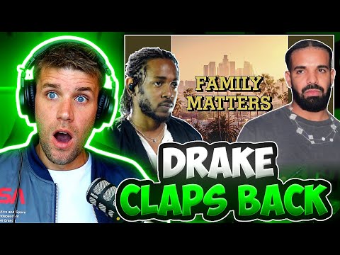 THIS IS BRUTAL!! | Rapper Reacts to Drake – Family Matters (Kendrick Lamar Diss) REACTION