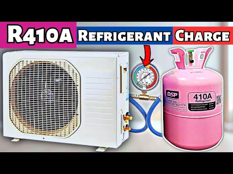 How To Add Refrigerant in Mini Split Air Conditioner – R410A Freon