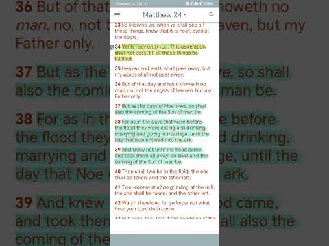 As in the days of Noah