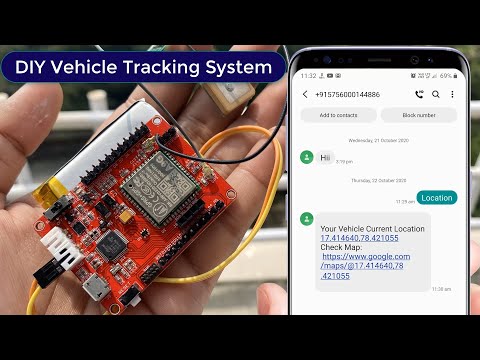 GSM + GPS Based Vehicle Location Tracking System using Arduino