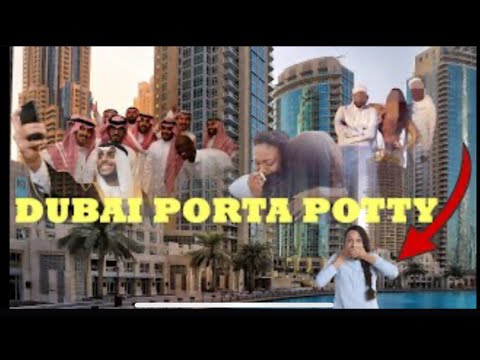 DUBAI PORTA POTTY: SOMETHING STRANGE FOR A PIECE OF CHANGE💰☠️💩🚽 🇸🇦#fetish