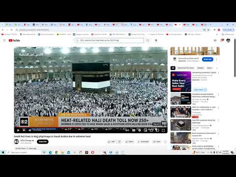 250+ deaths from high heat at the 2024 Hajj