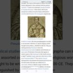 Beware Of These Other Psuedepigrapha Books I.E The Book Of Jubilees