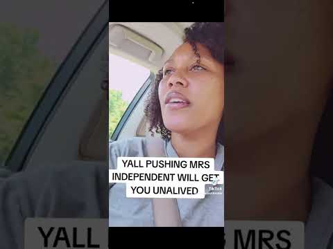 RE: Y’all Pushing Mrs. Independent Will Get You Unalived‼️