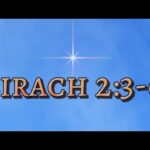 Sirach 2:3-6 | Food for the Soul | Daily Bible Verse