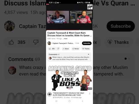 Waste Of Time: Captain Tazaryach's Discussion With Rapper Kam About Islam & The Quran