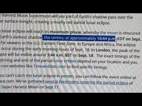 SUPERMOON LUNAR ECLIPSE (10:44pm)🌖THIS IS NOT A COINCIDENCE ( KAL HALAL T.M.H. & YAHAWASHI 4EVER👑