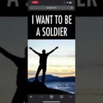 Exhortation: The Lord gave you Faith and a Purpose; What else do you need Soldier?
