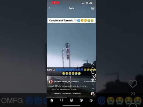 Jake gets CAUGHT in a TORNADO 🌪️ 😱😨😰🚨🚨☔️