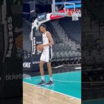 Victor Wembanyama in a Spurs Jersey👀 #shorts