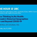 Race Thinking In/As Health: Canada’s Historical Geographies For and Beyond COVID-19