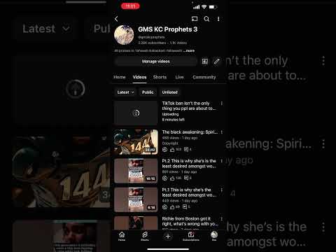 P.S.A 🚨 I will be uploading back to this page but subscribe to Gms KC prophets 3. Link in comments