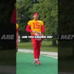 'Are you kidding me?!' -Patrick Mahomes 🤣
