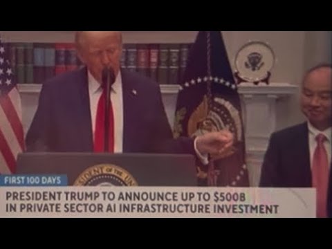 BREAKING‼️NWO IN FULL EFFECT!! 500 billion for AI Infrastructures, 15 min. Cities 🏙️ ￼