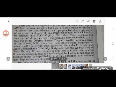 As promised, King James translators speak of an exact translation!