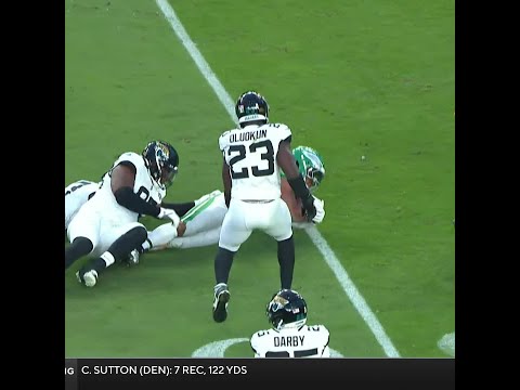 Saquon Barkley with a RIDICULOUS Backwards Hurdle