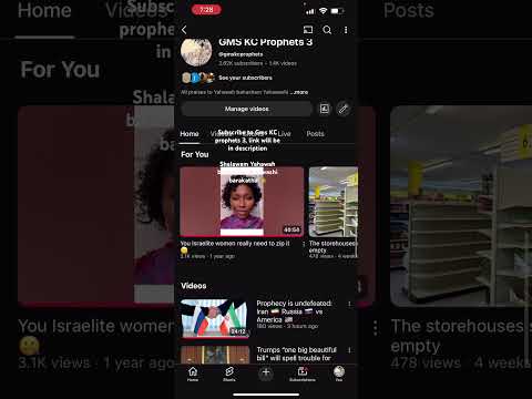 Subscribe to Gms KC prophets 3. Been uploading from that page