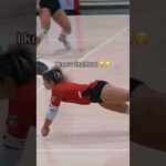 This volleyball save was amazing! 😱🏐 #shorts